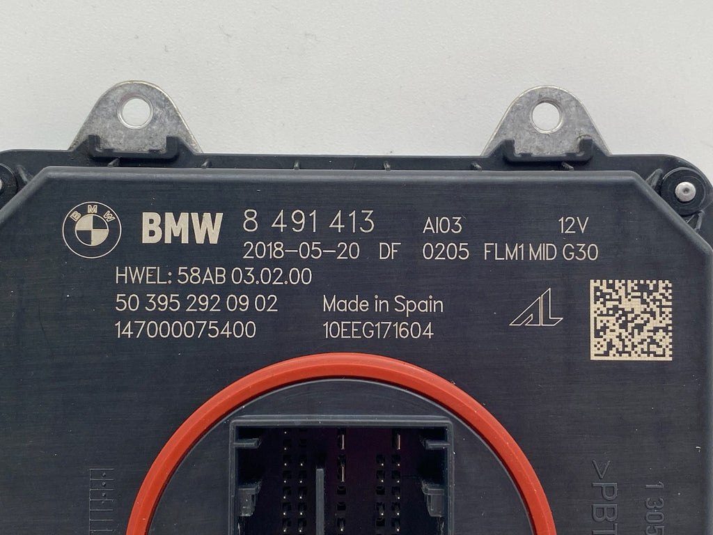 2017–2020 BMW 5 7 X Series LED Headlight Ballast Control Module OEM 8 491 413
