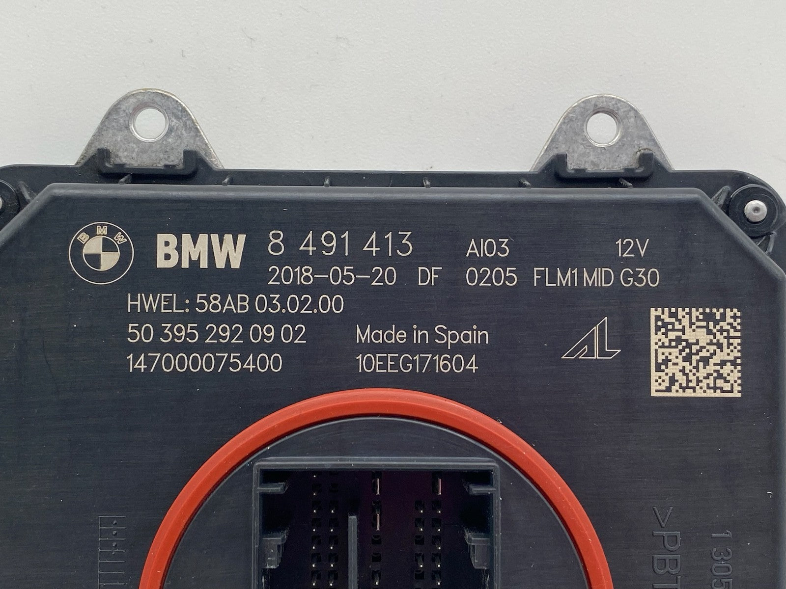 2017–2020 BMW 5 7 X Series LED Headlight Ballast Control Module OEM 8 491 413