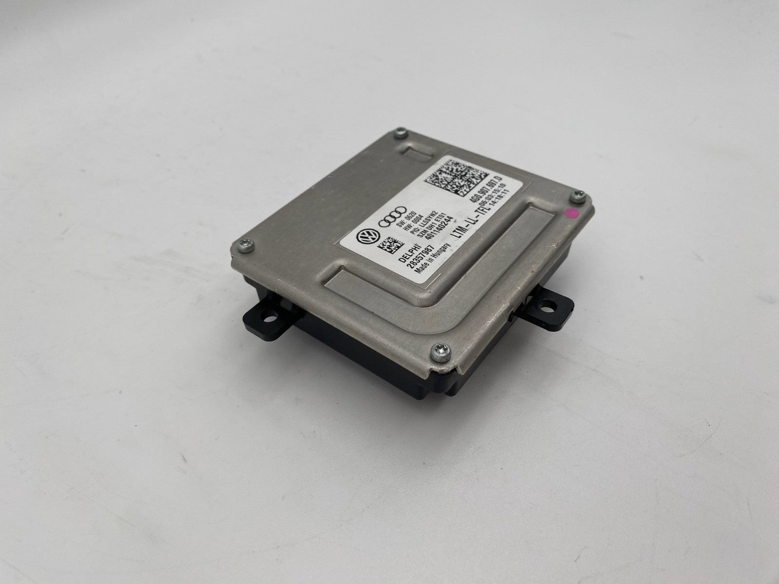 2013-2016 Audi A4 Front Left Driver Headlight LED Ballast Module 4G0 907 697 D