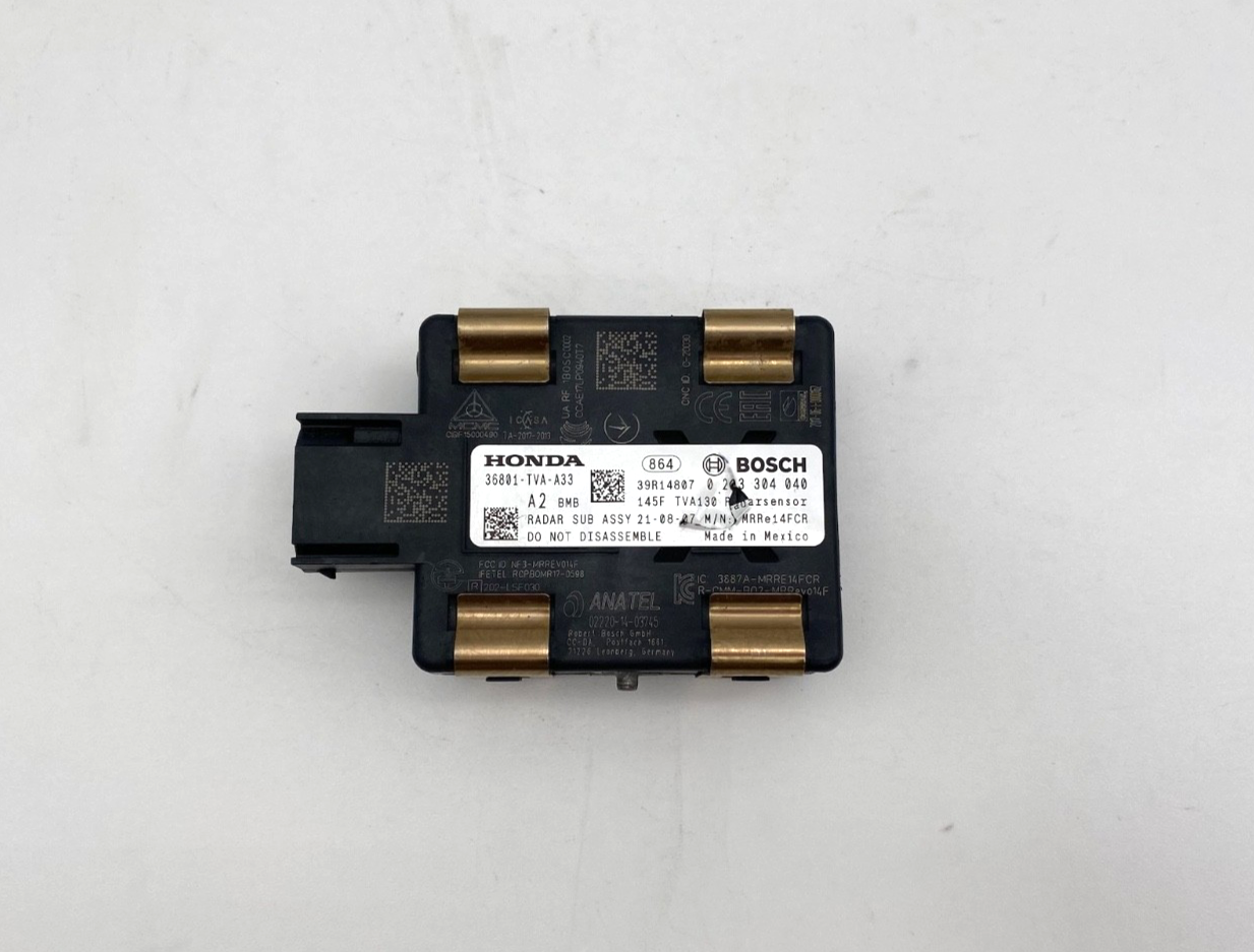 2018 2019 2020 Honda Accord Adaptive Cruise Control Radar Sensor 36801-TVA-A33