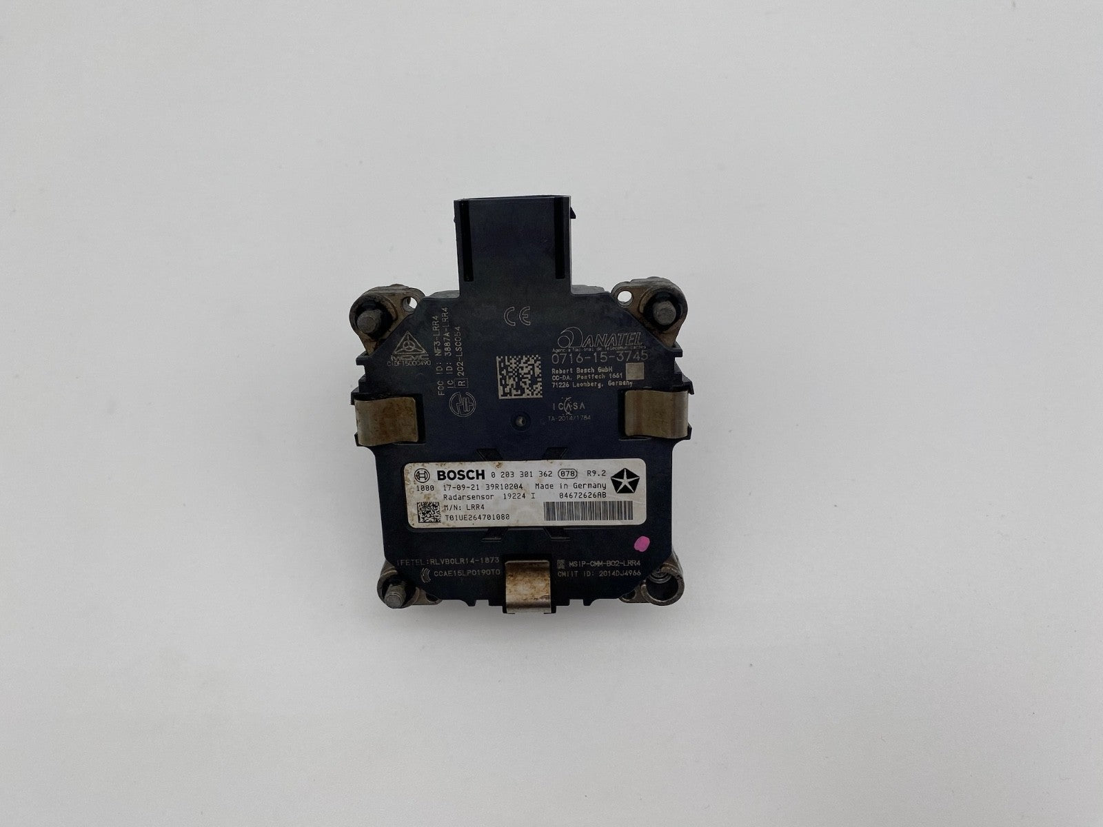 2018 Jeep Grand Cherokee Dodge Durango Cruise Control Radar Sensor 04672626AB
