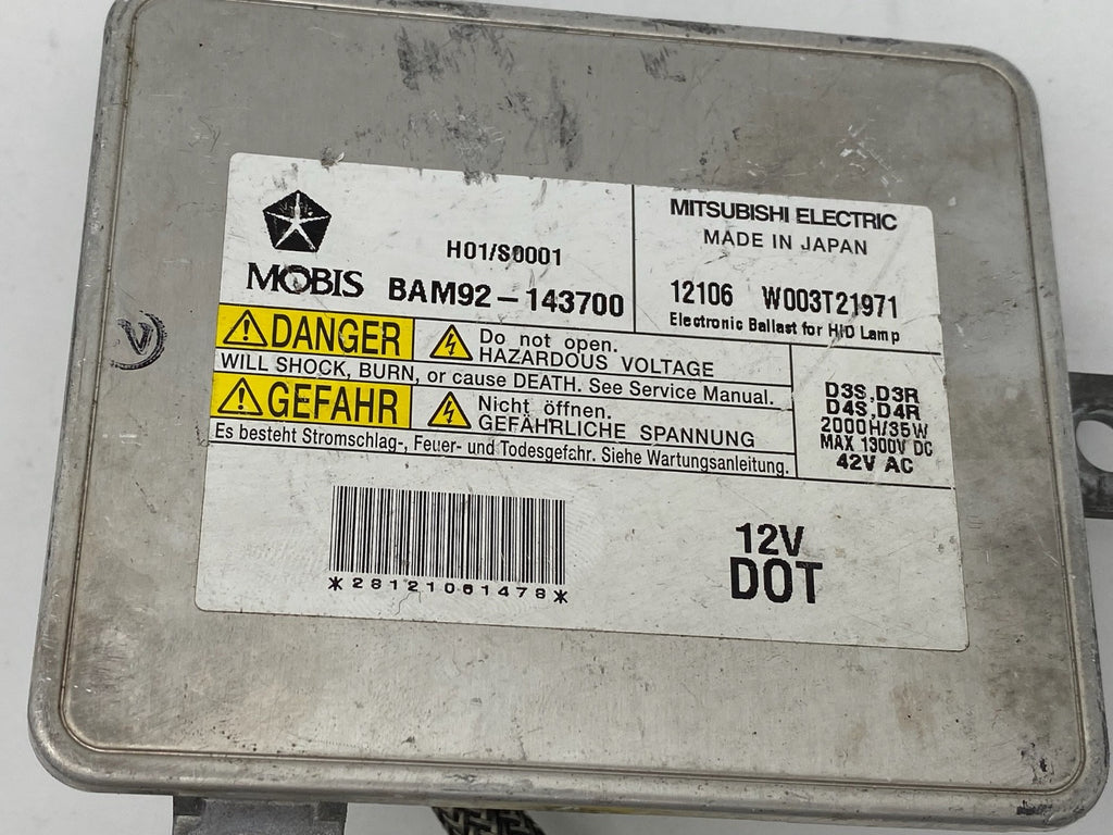 2011-2020 Chrysler 300 Xenon Ballast Computer Control Module OEM BAM92-143700