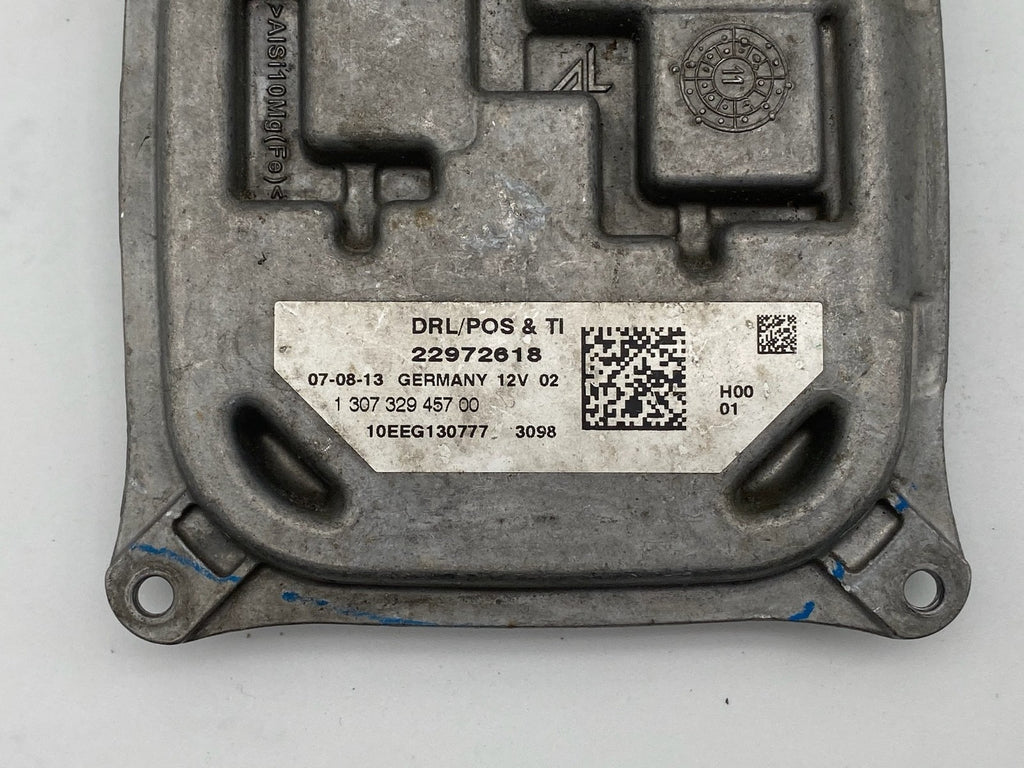 2014-2019 Cadillac CTS Daytime Running Light Control Module Genuine OEM 22972618