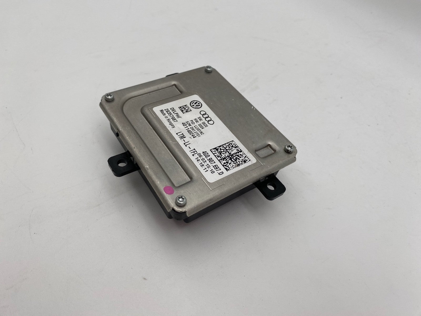 2013-2016 Audi A4 Front Left Driver Headlight LED Ballast Module 4G0 907 697 D