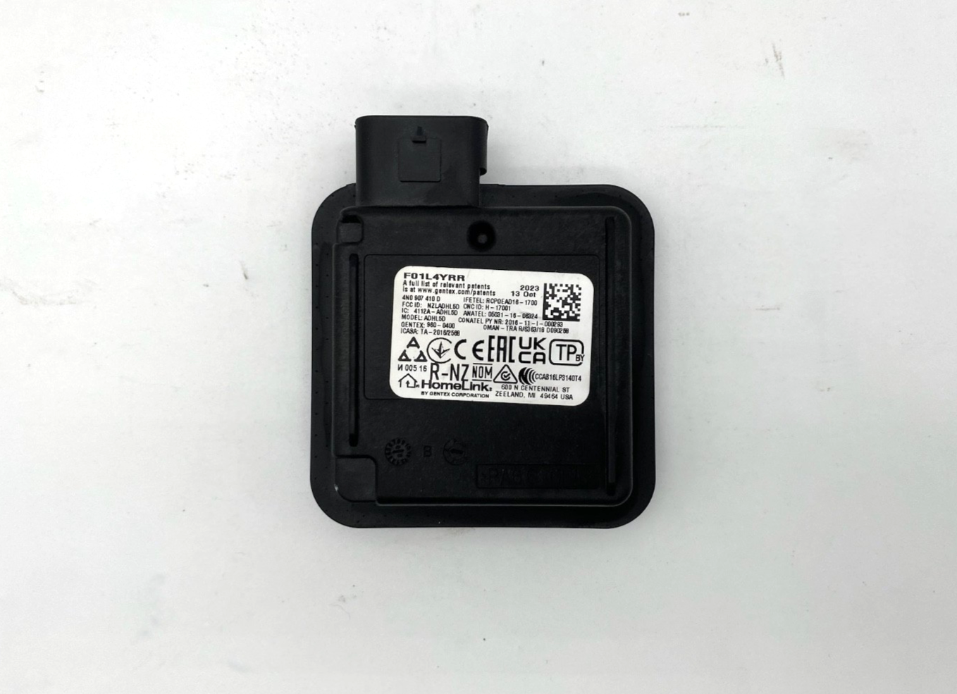 2017-2019 AUDI Q7 HOMELINK GARAGE DOOR OPENER CONTROL MODULE OEM 4N0 907 410 D