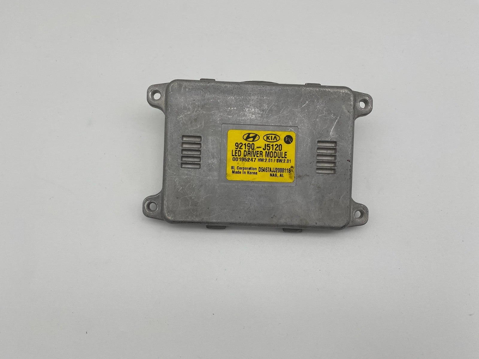 2018-2021 Kia Stinger Full LED Headlight Ballast Control Module OEM 92190-J5120