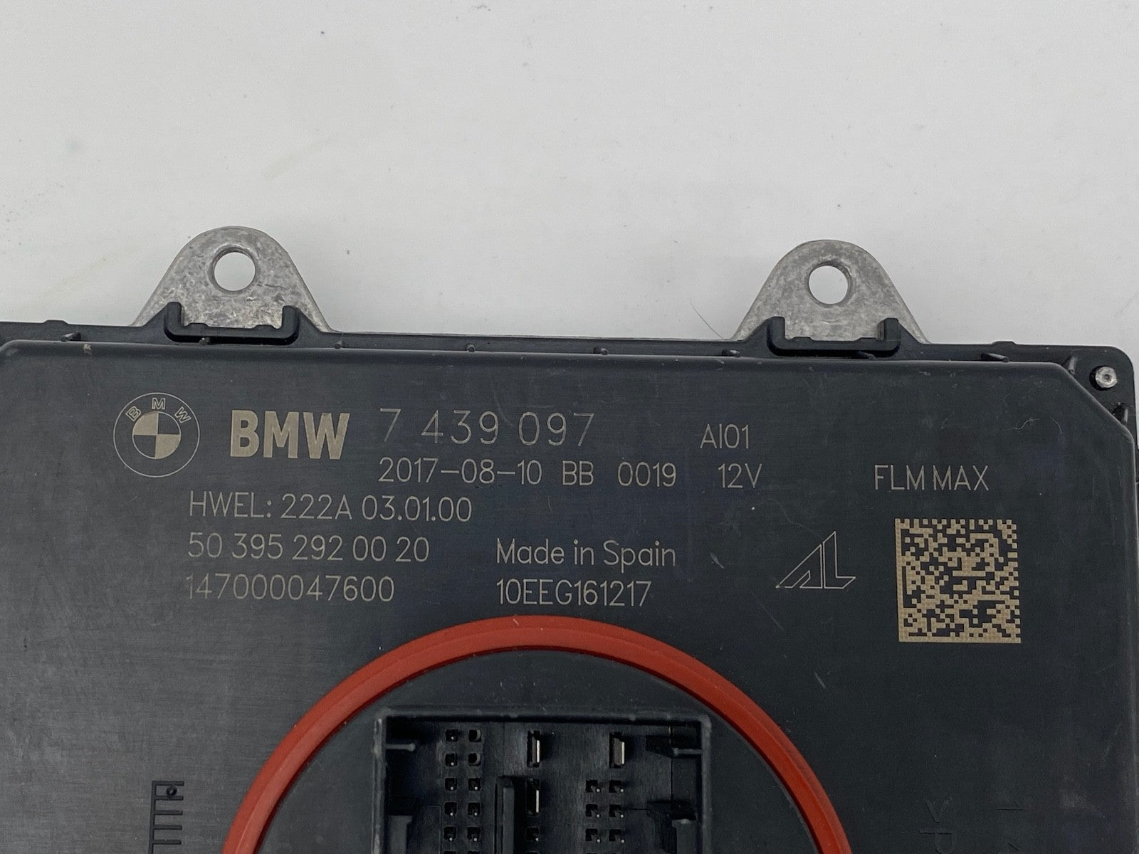 2017-2020 BMW M550i G30 DRIVER LED HEADLIGHT BALLAST CONTROL MODULE 7 439 097