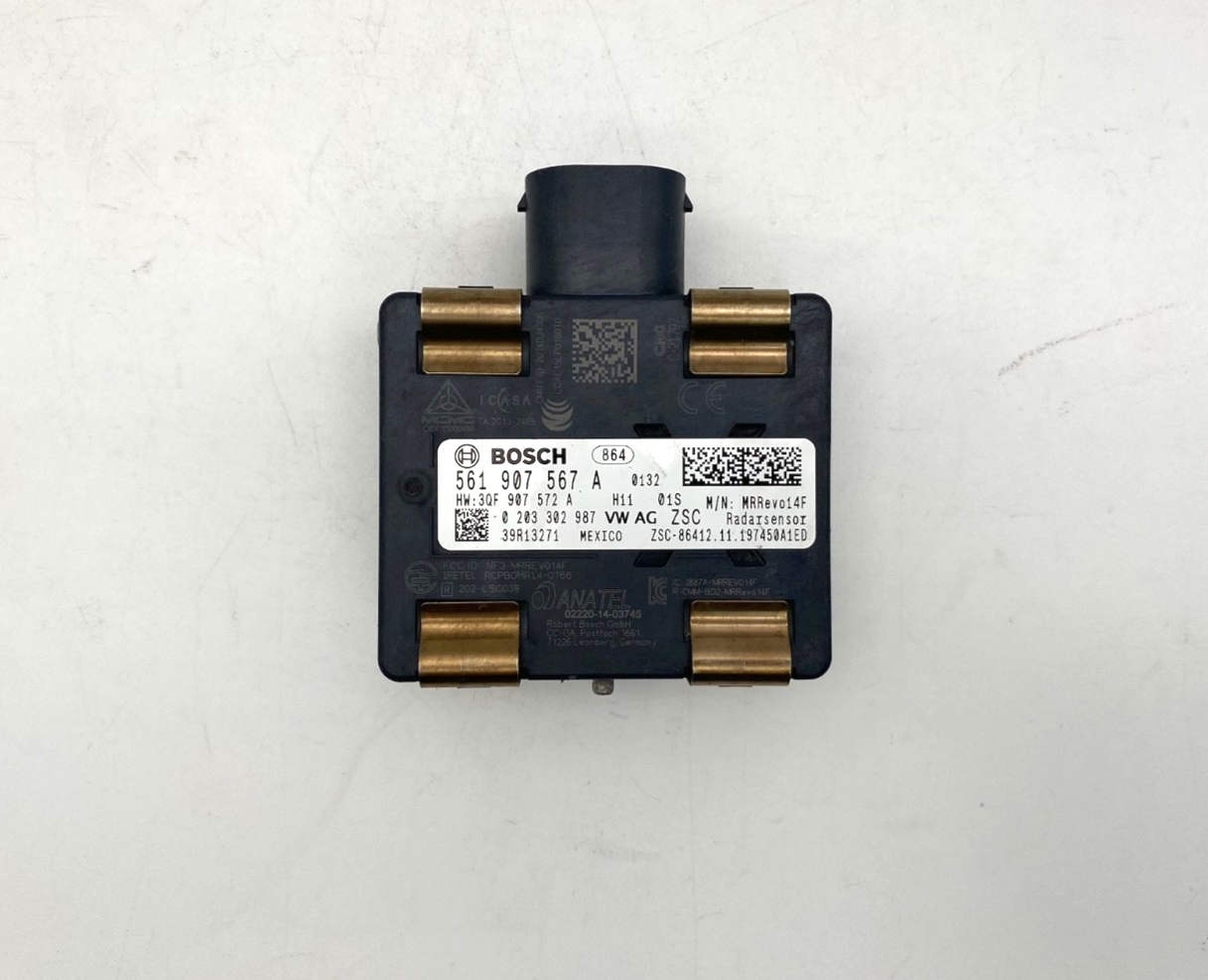 2020-22 VOLKSWAGEN PASSAT NMS ALLTRACK FRONT DISTANCE CRUISE CONTROL SENSOR OEM