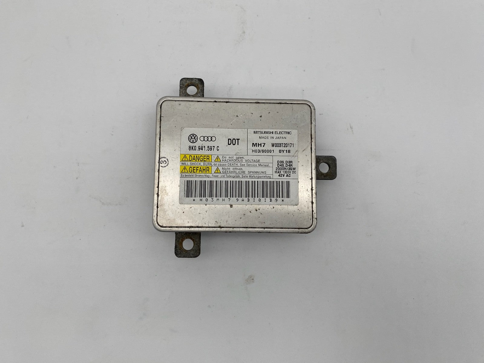2010-2015 Audi A6 S6 RS6 Xenon HID Headlight Ballast Control Module  8K0941597C