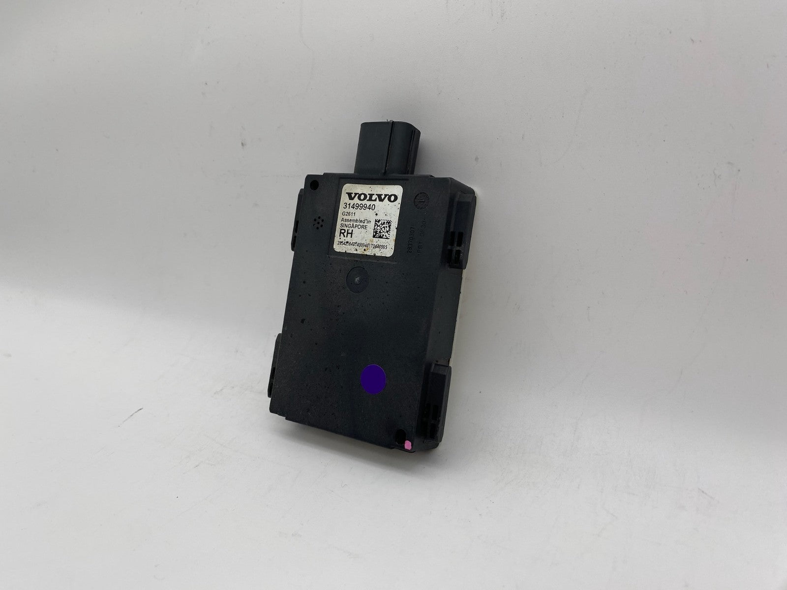 2018-2020 VOLVO S90 RH PASSENGER REAR BLIND SPOT RADAR SENSOR MODULE 31687390