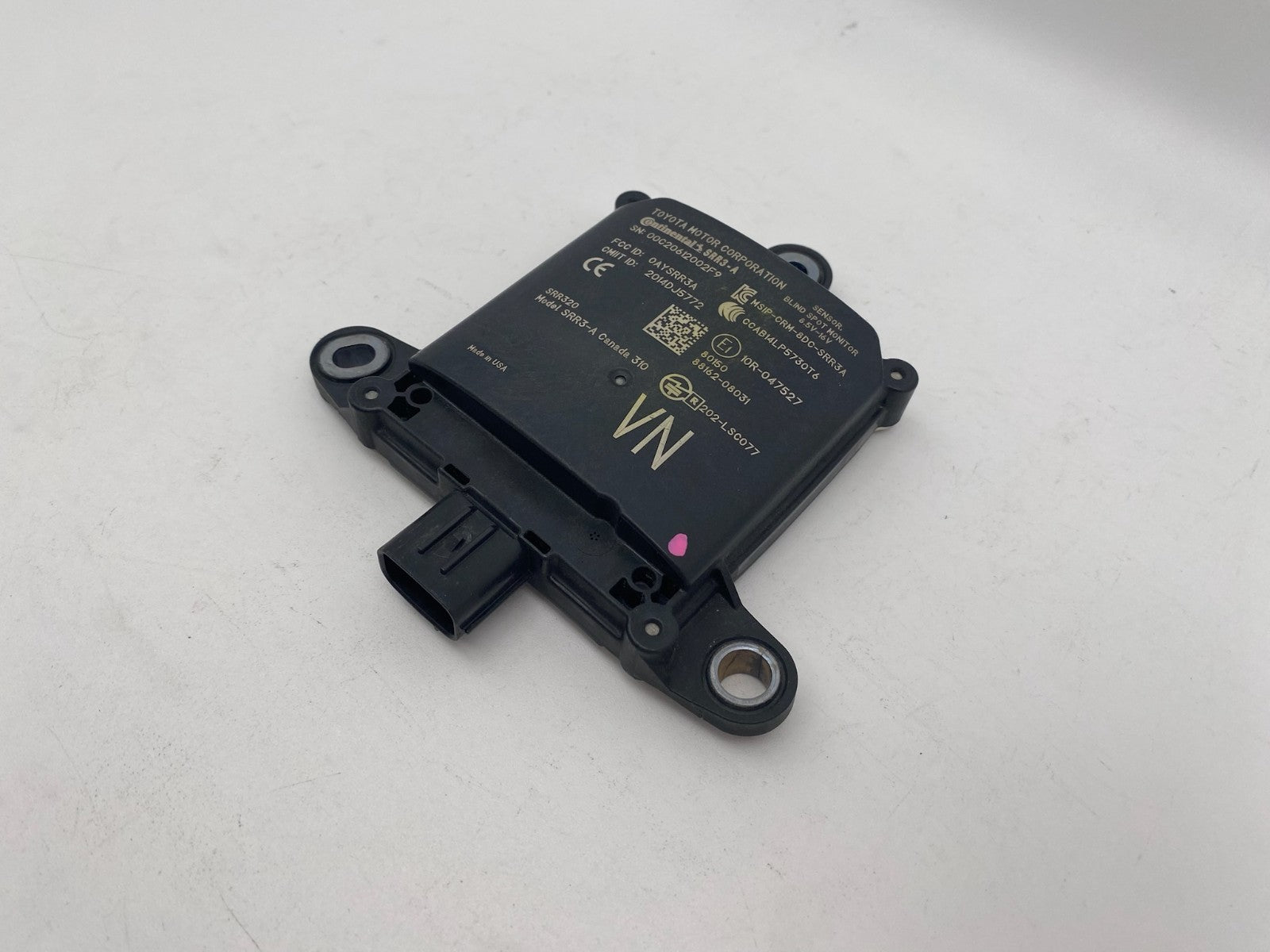2018 19 2020 TOYOTA SIENNA REAR RIGHT BLIND SPOT RADAR SENSOR MODULE 88162-08031