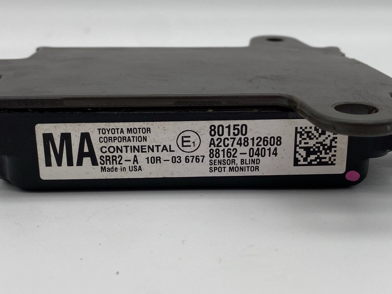 2016-2023 Toyota Tacoma Rear Blind Spot Radar Alert Sensor Module 88162-04014
