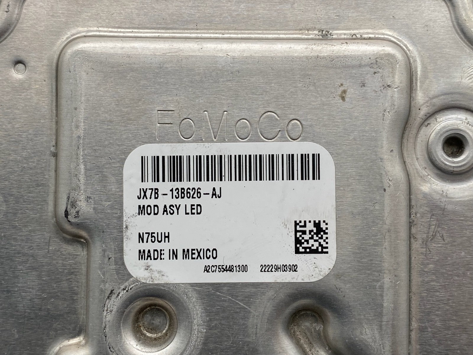 2020 2021 2022 Ford Explorer LED Headlight Ballast Control Module JX7B-13B626-AJ