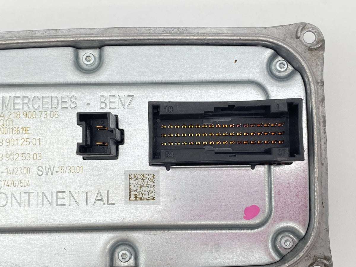 2010-2021 Mercedes-Benz LED Headlight Module Control Unit OEM A 218 900 73 06