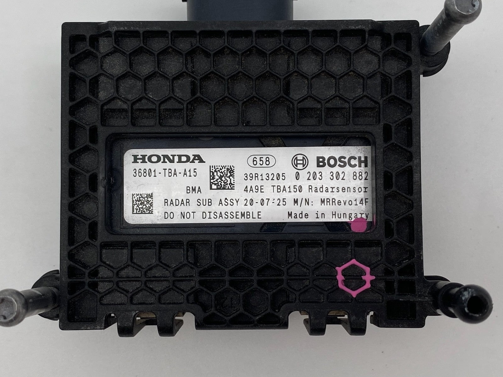 2018 2019 Honda Civic Cruise Control Distance Radar Sensor Module 36801-TBA-A15