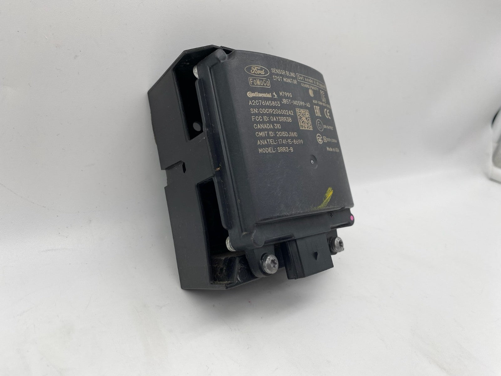 2017-2019 FORD EXPLORER REAR LH BLIND SPOT RADAR SENSOR MODULE JB5T-14D599-AD