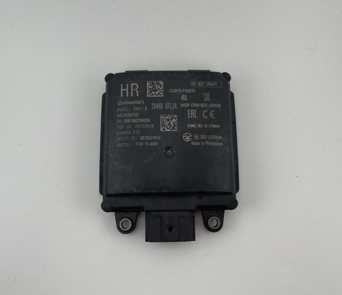 2019-2020 Nissan Rogue Passenger Rear Blind Spot Radar Module RH OEM 284K0-6FL3A