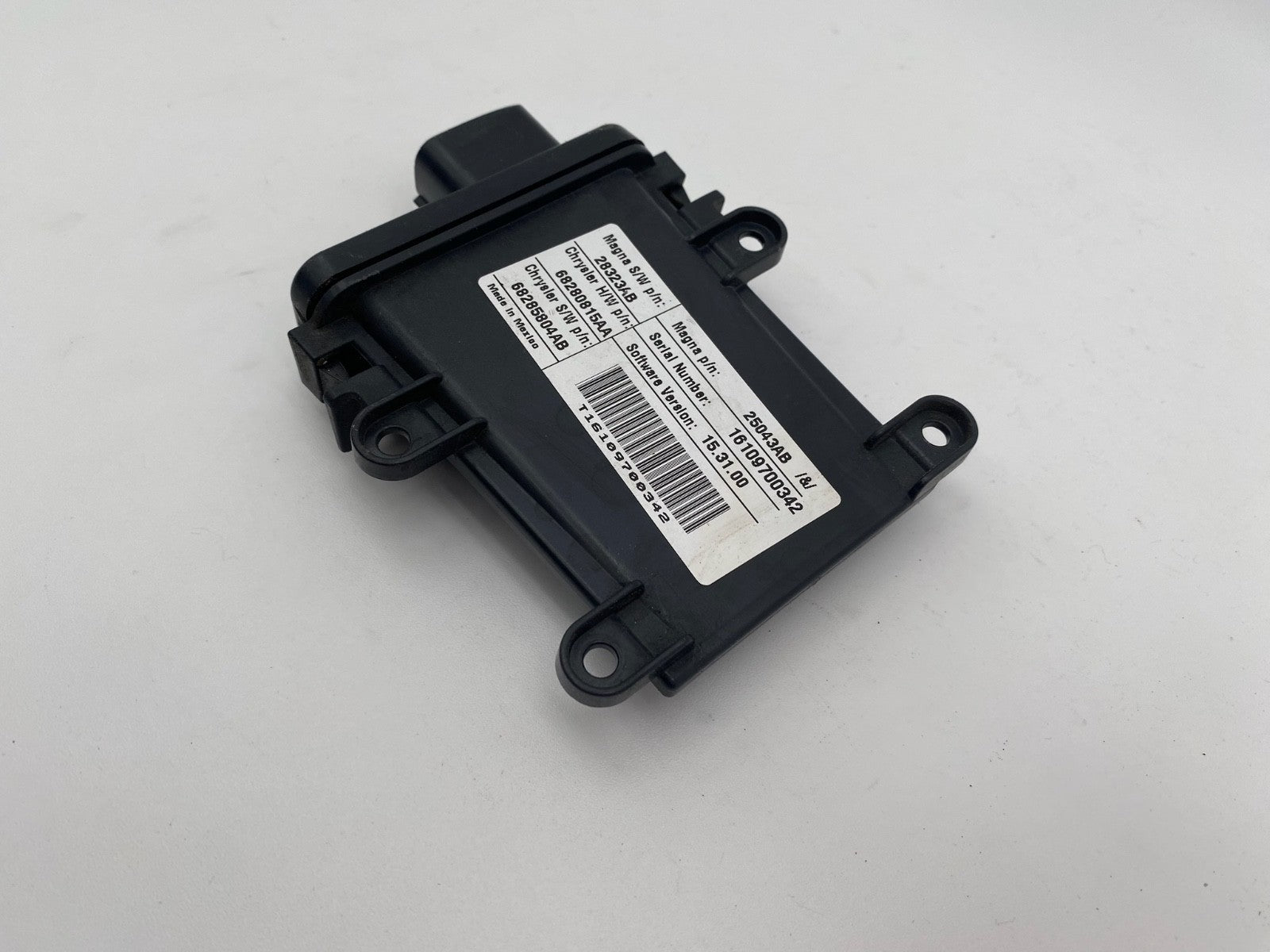 2017-2020 Dodge Durango RH Headlight Leveling Control Module OEM 68280815AA