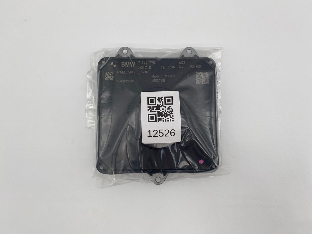 2018-2021 BMW X3 X4 LED Adaptive Headlight Control Module Ballast OEM 7 472 770
