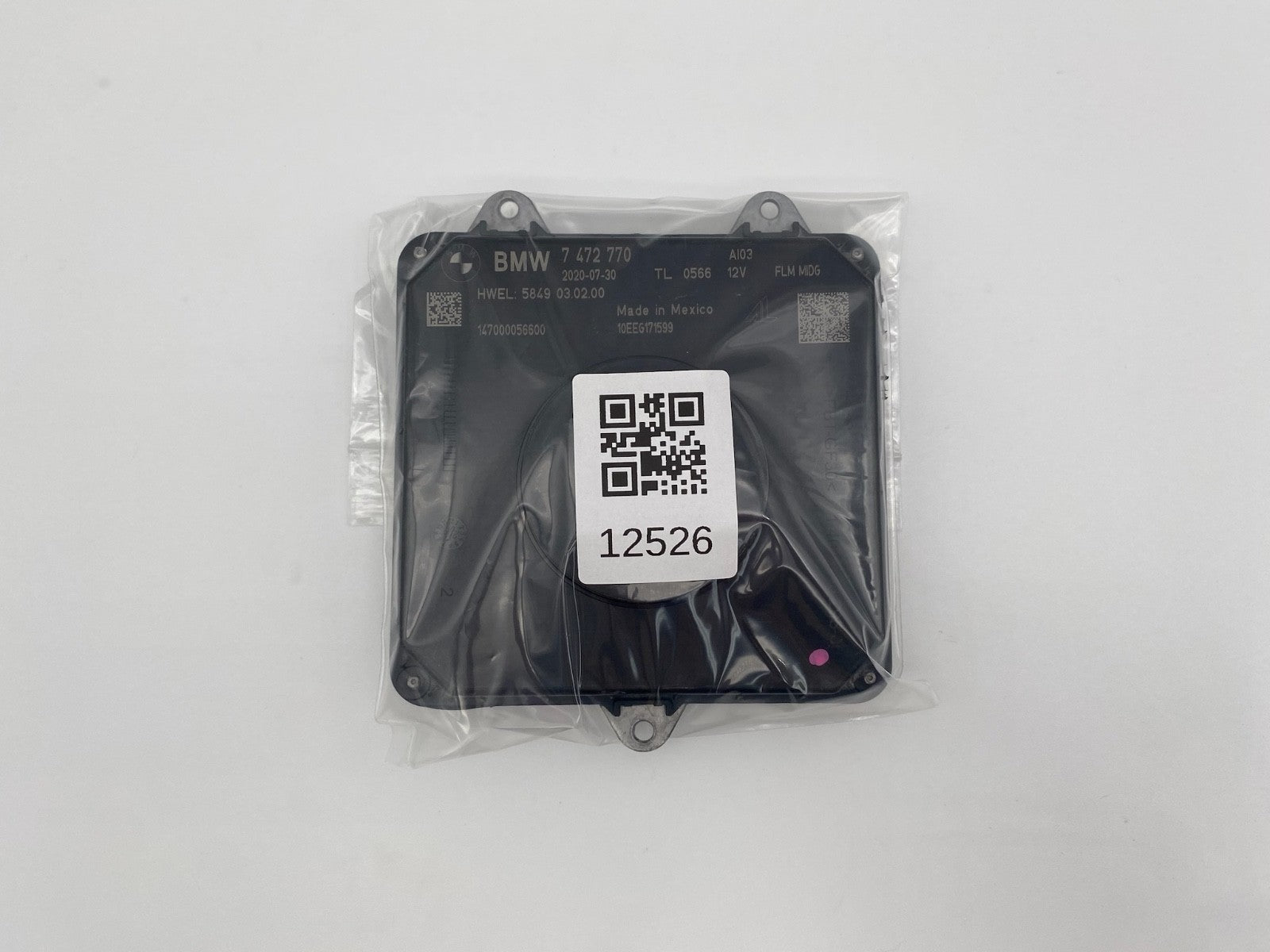 2018-2021 BMW X3 X4 LED Adaptive Headlight Control Module Ballast OEM 7 472 770