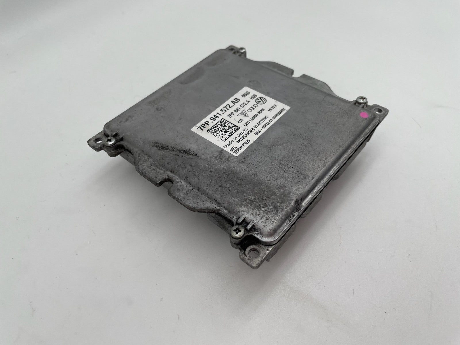 2017-2019 AUDI A4 S4 Q7 VW LED HEADLIGHT BALLAST CONTROL MODULE 7PP 841 572 AB