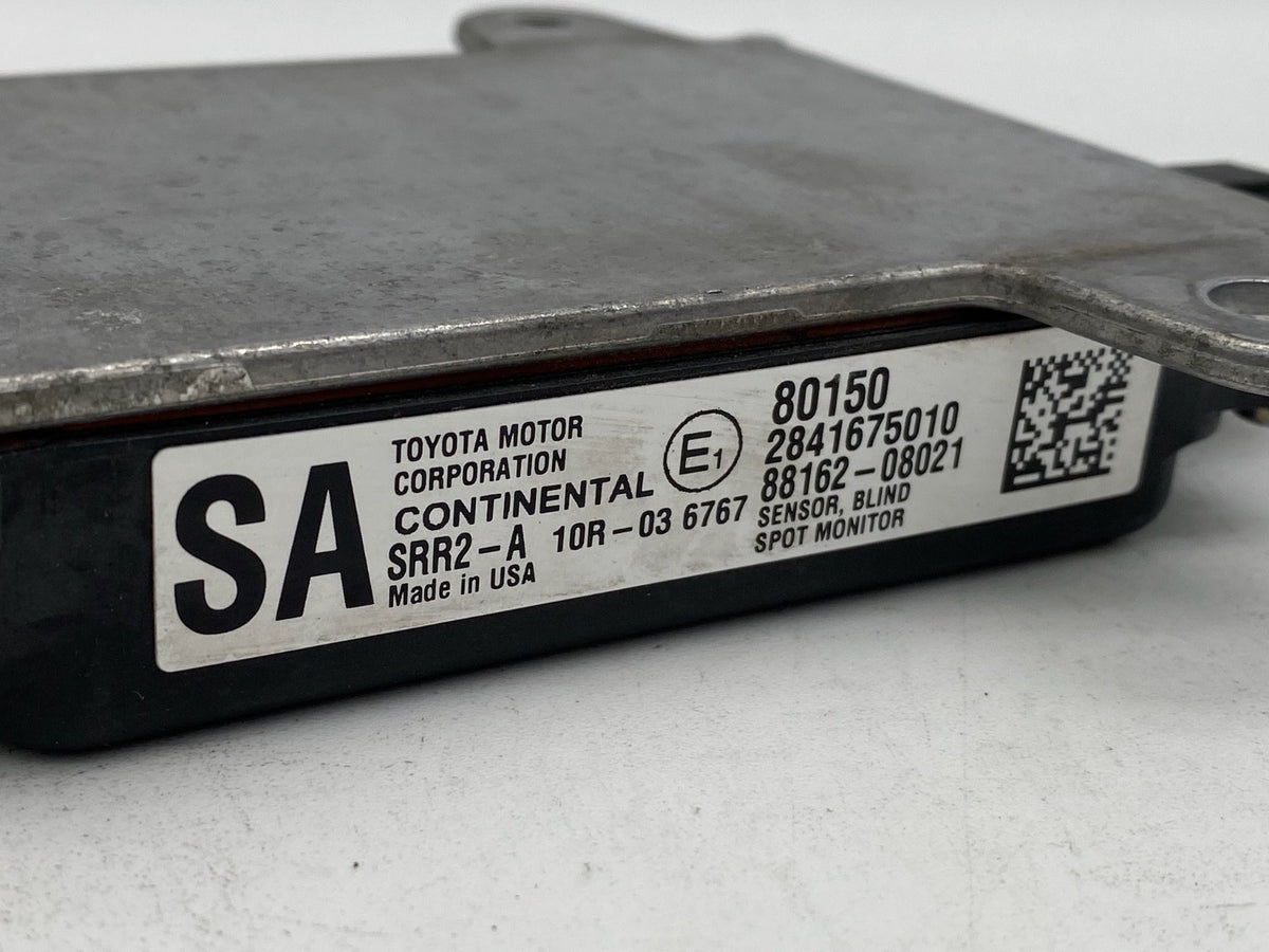 2015-2018 TOYOTA SIENNA BLIND SPOT MONITOR SENSOR RADAR MODULE OEM 88162-08021