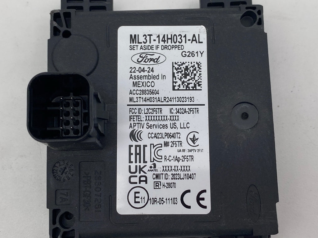 2021-2025 Ford F-150 Left Blind Spot Radar Sensor Control Module ML3T-14H031-AL