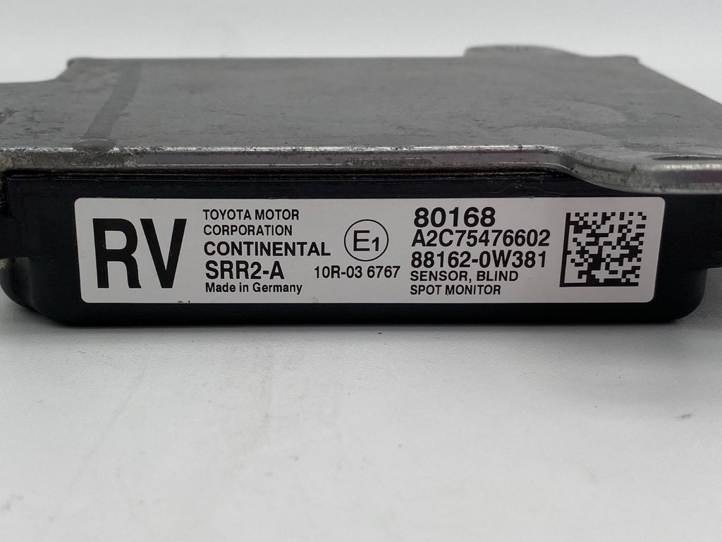2016 2017 2018 Toyota RAV4 Blind Spot Monitor Radar Sensor OEM 88162-0W381