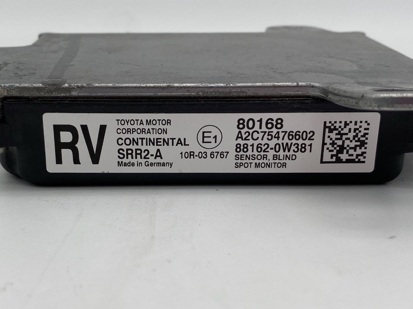 2016 2017 2018 Toyota RAV4 Blind Spot Monitor Radar Sensor OEM 88162-0W381