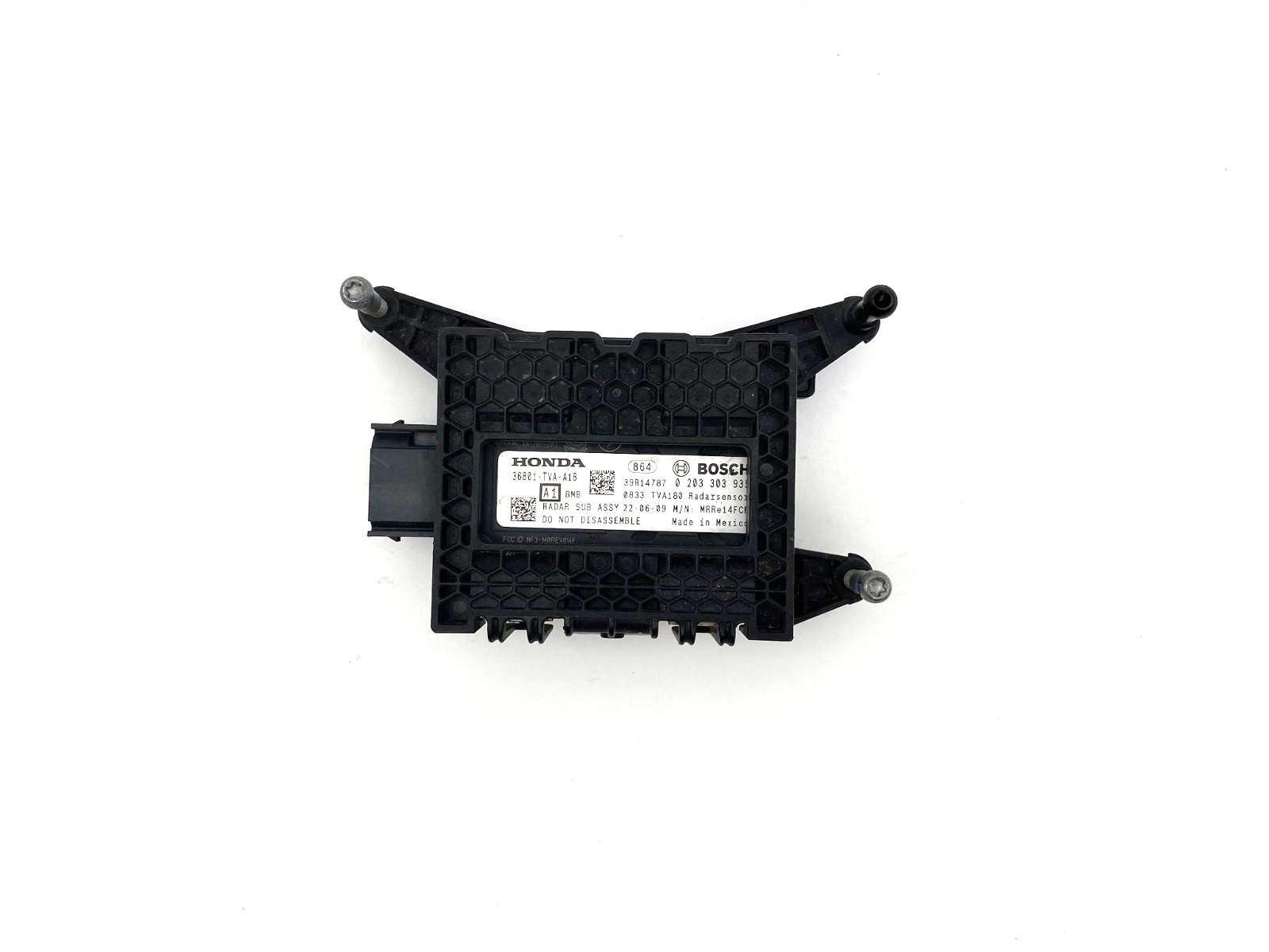 2018-2020 HONDA ACCORD CRUISE CONTROL DISTANCE RADAR SENSOR OEM 36801-TVA-A18