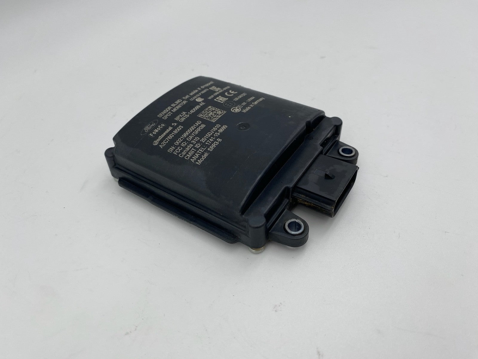 2018-2022 FORD ECOSPORT REAR LEFT BLIND SPOT RADAR SENSOR MODULE GN15-14D599-AE
