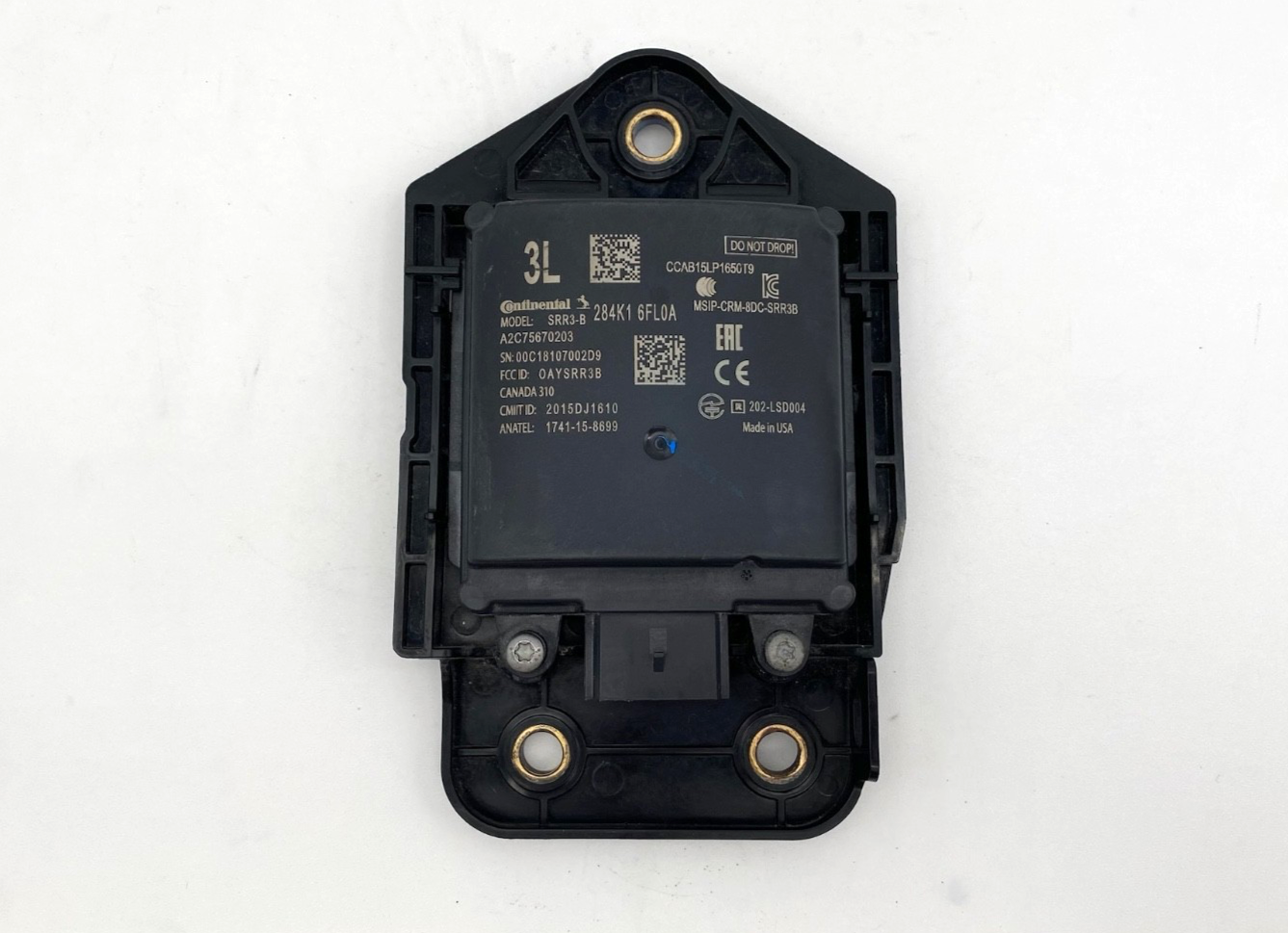 2016-2020 Nissan Rogue Rear Driver LH Blind Spot Radar Sensor Module 284K1-6FL0A