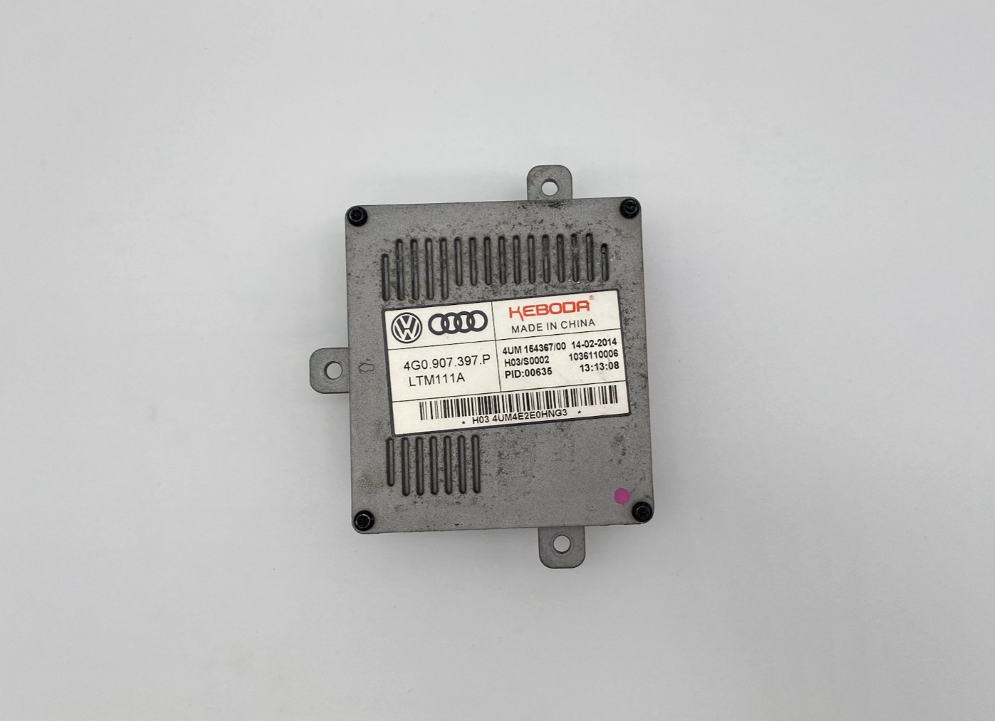 2015-2020 Audi A3 S3 LED Headlight Ballast Control Module Unit OEM 4G0 907 397 P