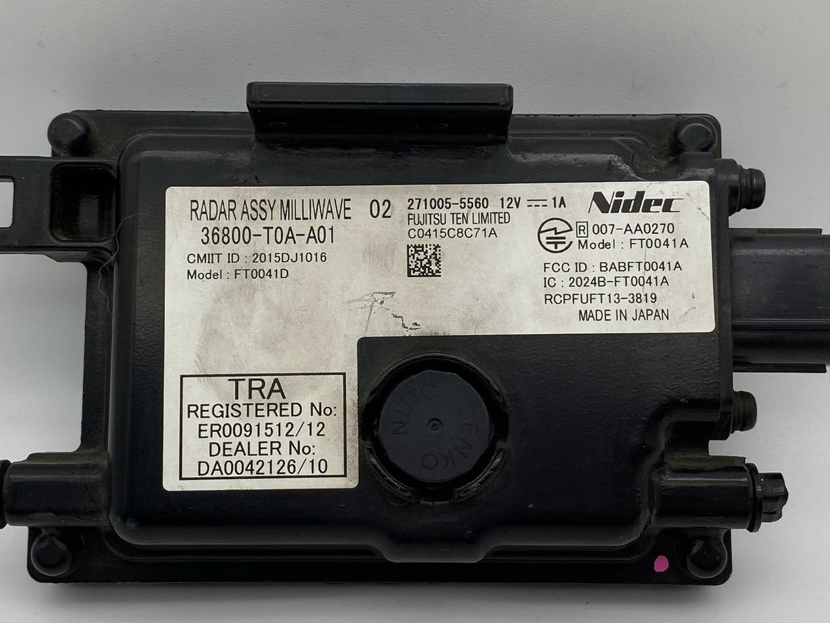 2015-2016 Honda CR-V Adaptive Cruise Control Distance Sensor Radar 36800-T0A-A01