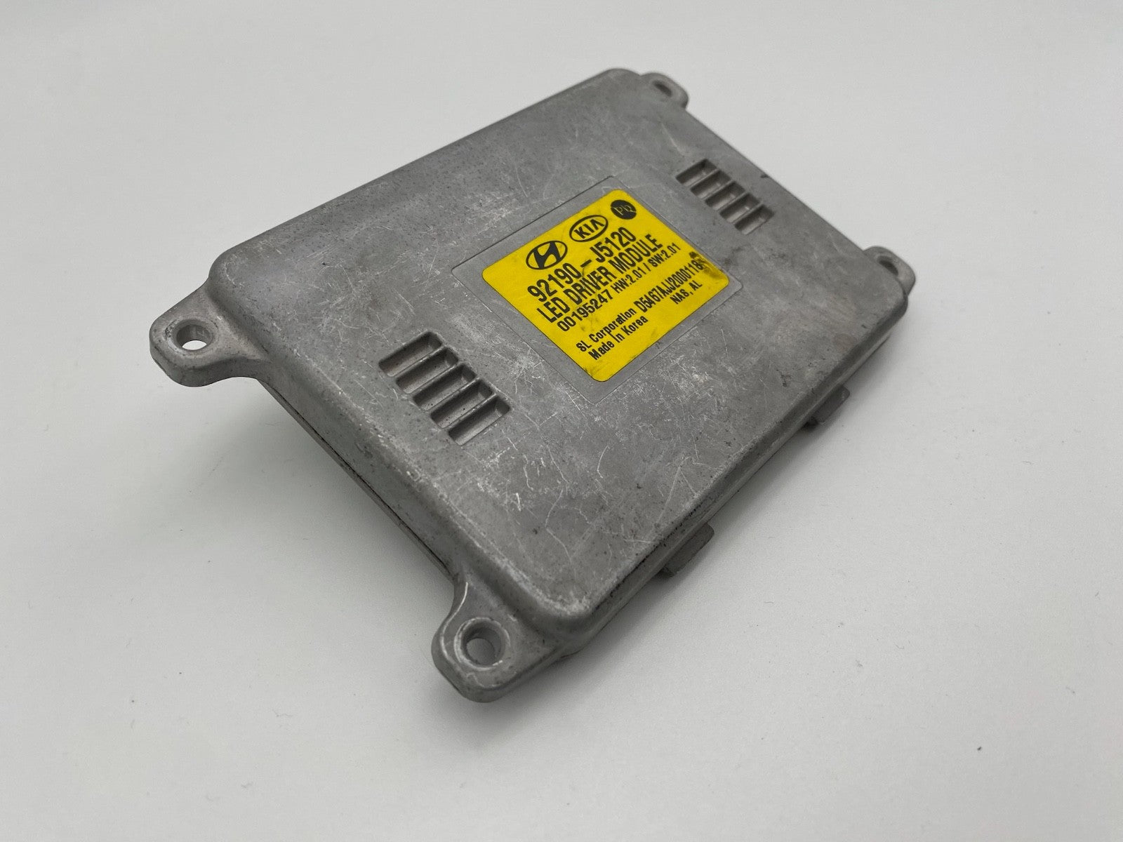 2018-2021 Kia Stinger Full LED Headlight Ballast Control Module OEM 92190-J5120