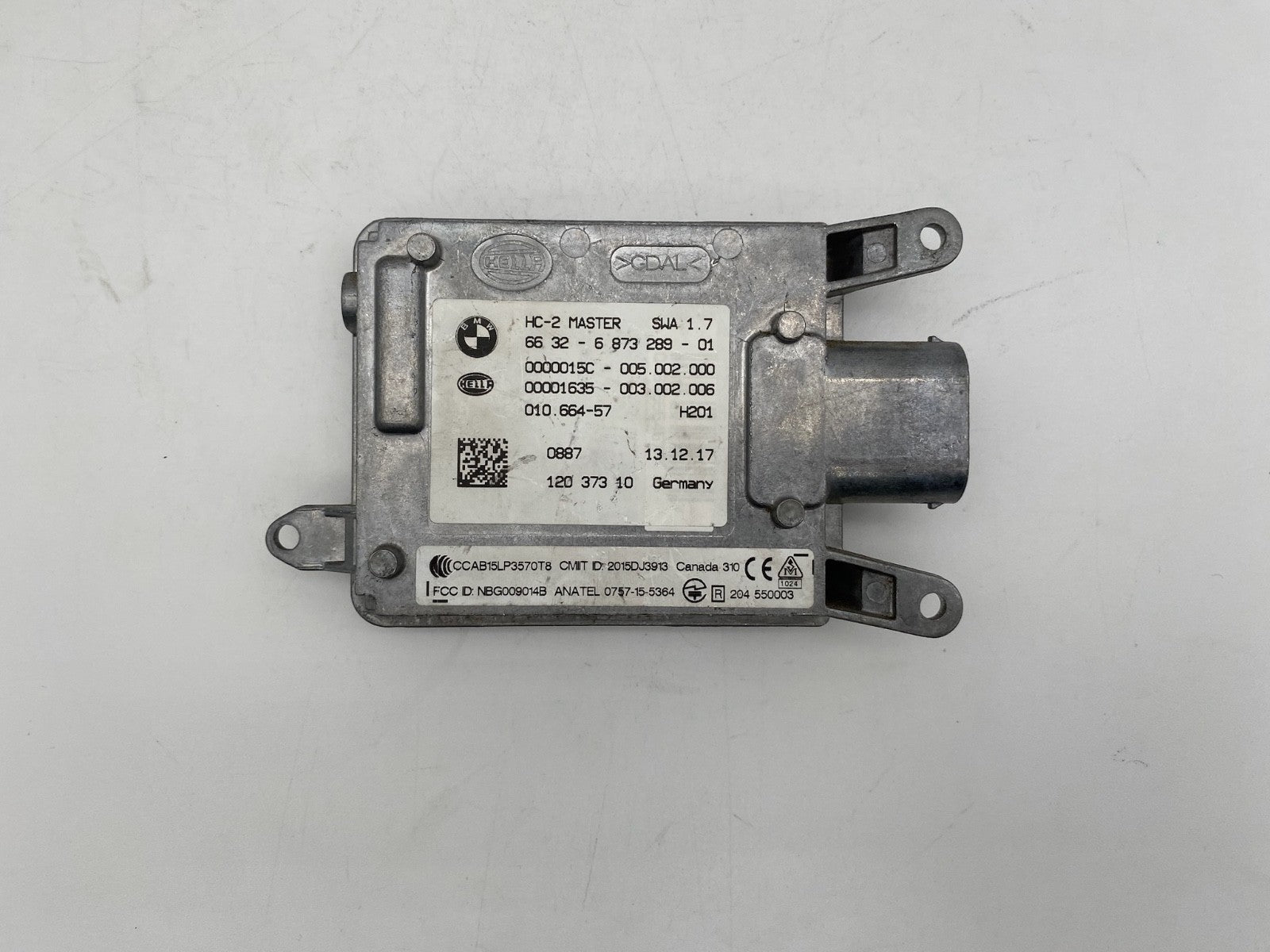2011-2019 BMW X3 X4 X5 X6 Rear LH Blind Spot Distance Sensor OEM 66 32 6 873 289
