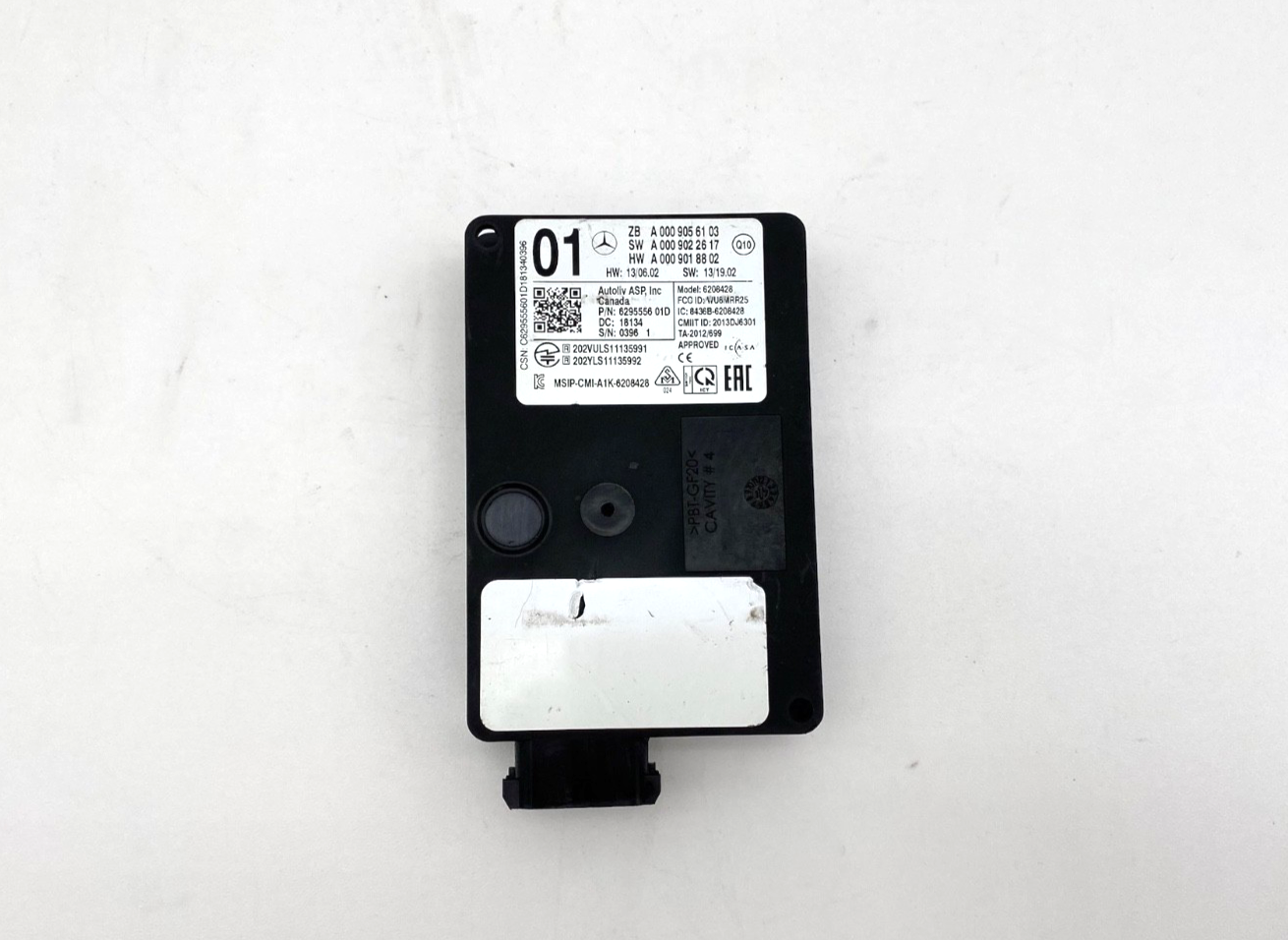 2015-2020 Mercedes ML GL C Rear Blind Spot Monitor Radar Sensor A 000 905 61 03