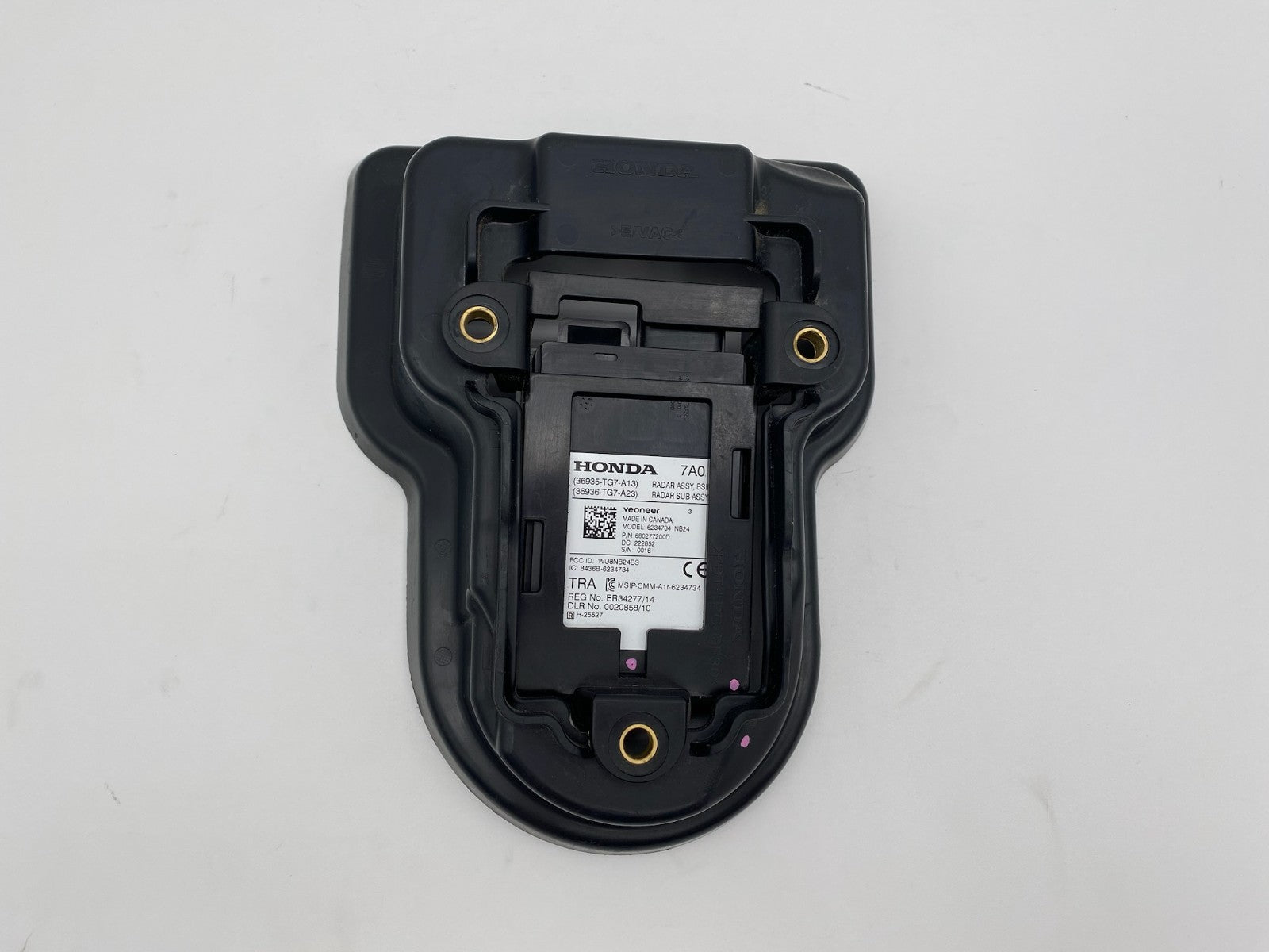 2019-2022 HONDA PILOT REAR LEFT BLIND SPOT SENSOR W/ COVER OEM 36935-TG7-A13