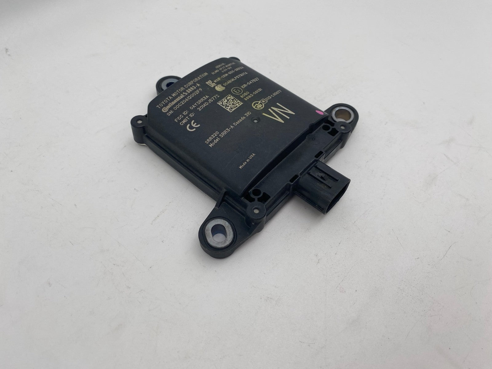 2018 19 2020 TOYOTA SIENNA REAR RIGHT BLIND SPOT RADAR SENSOR MODULE 88162-08031