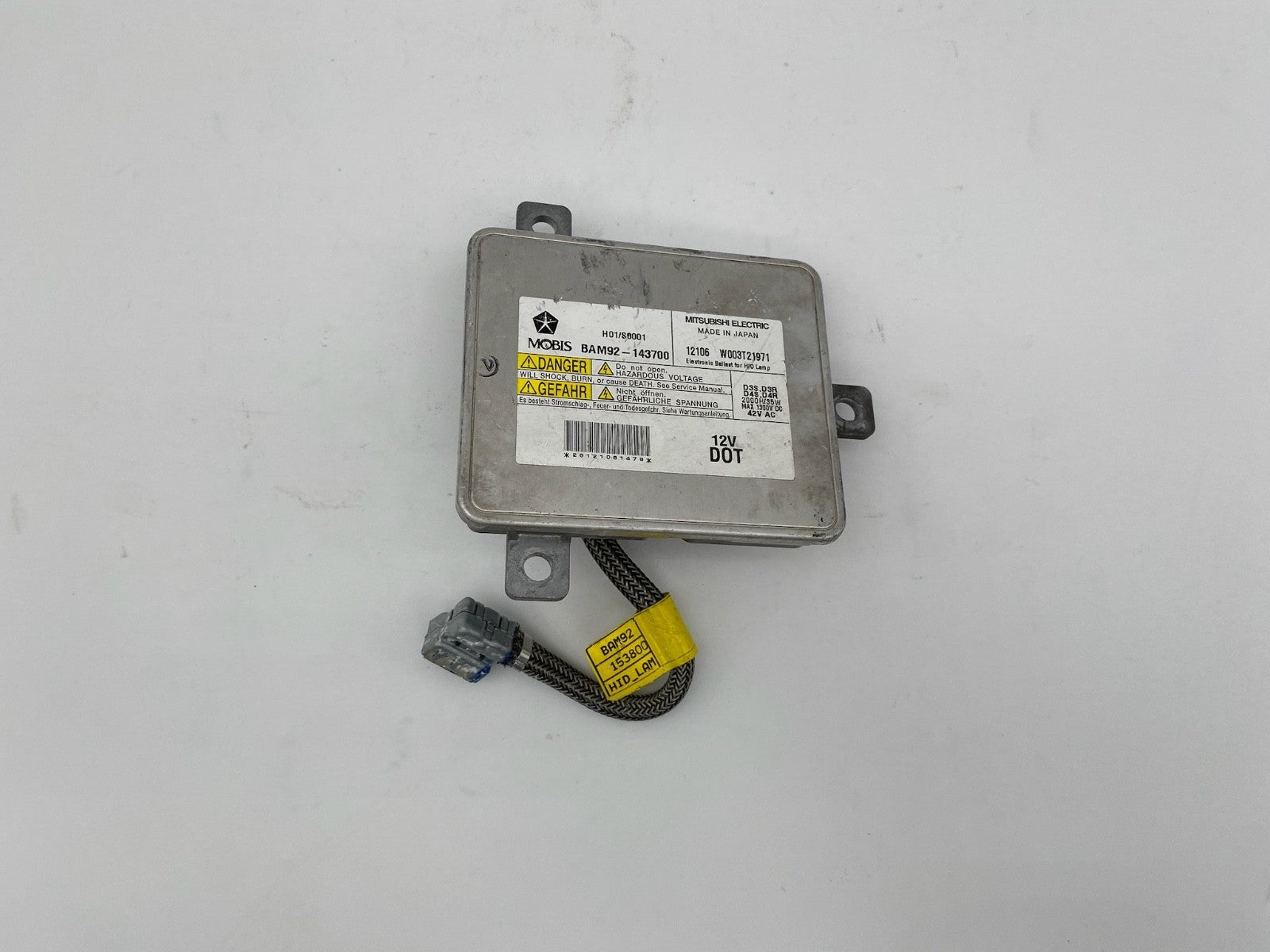 2011-2020 Chrysler 300 Xenon Ballast Computer Control Module OEM BAM92-143700
