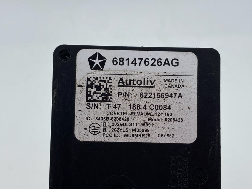 2014-2017 JEEP CHEROKEE KL 4x4 Blind Spot Control Module 68147626AG 622156947A