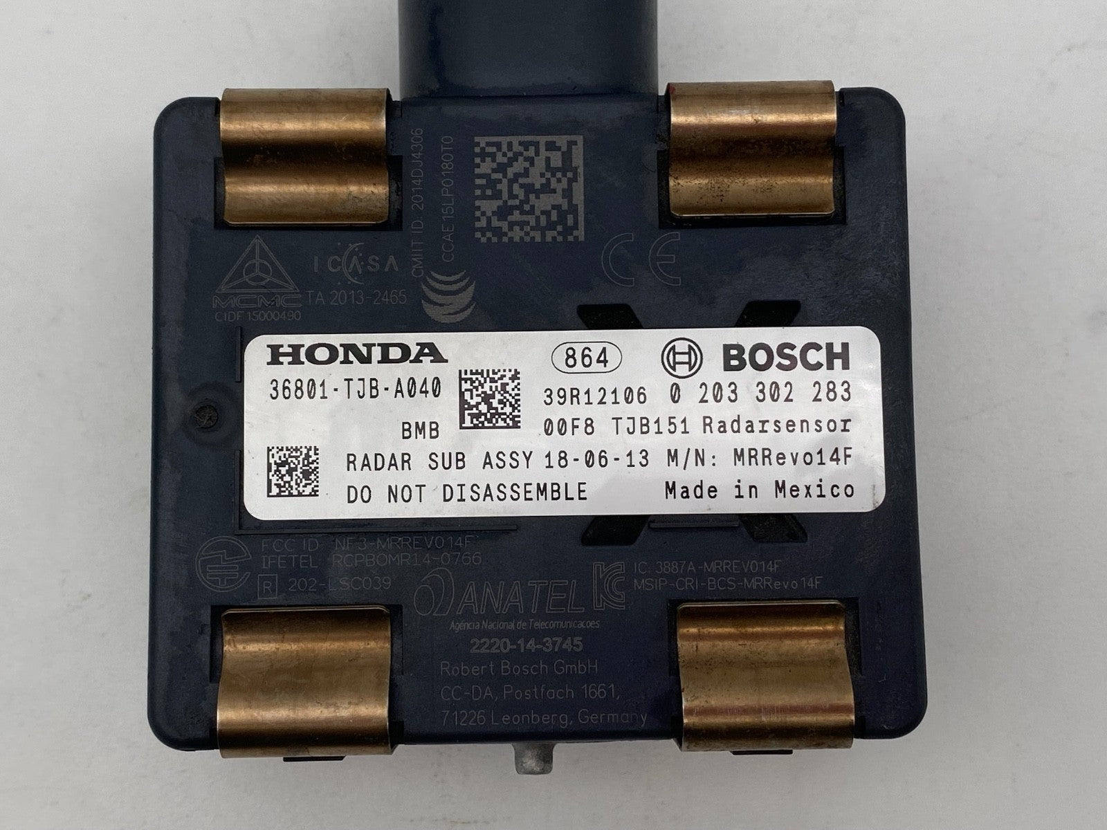 2019 2020 2021 Honda Civic Control Radar Distance Sensor OEM 36801-TJB-A040