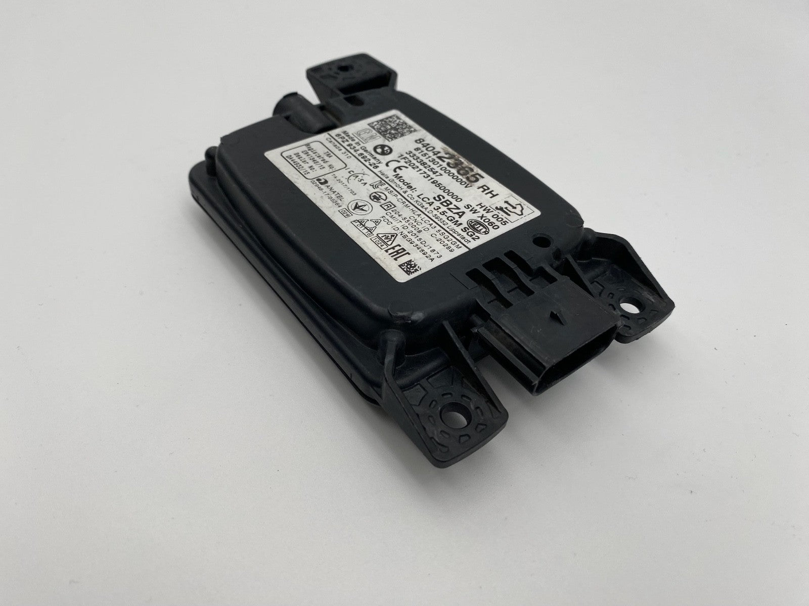2018-2021 Chevrolet Traverse Right Rear Blind Spot Radar Sensor Module 84042365