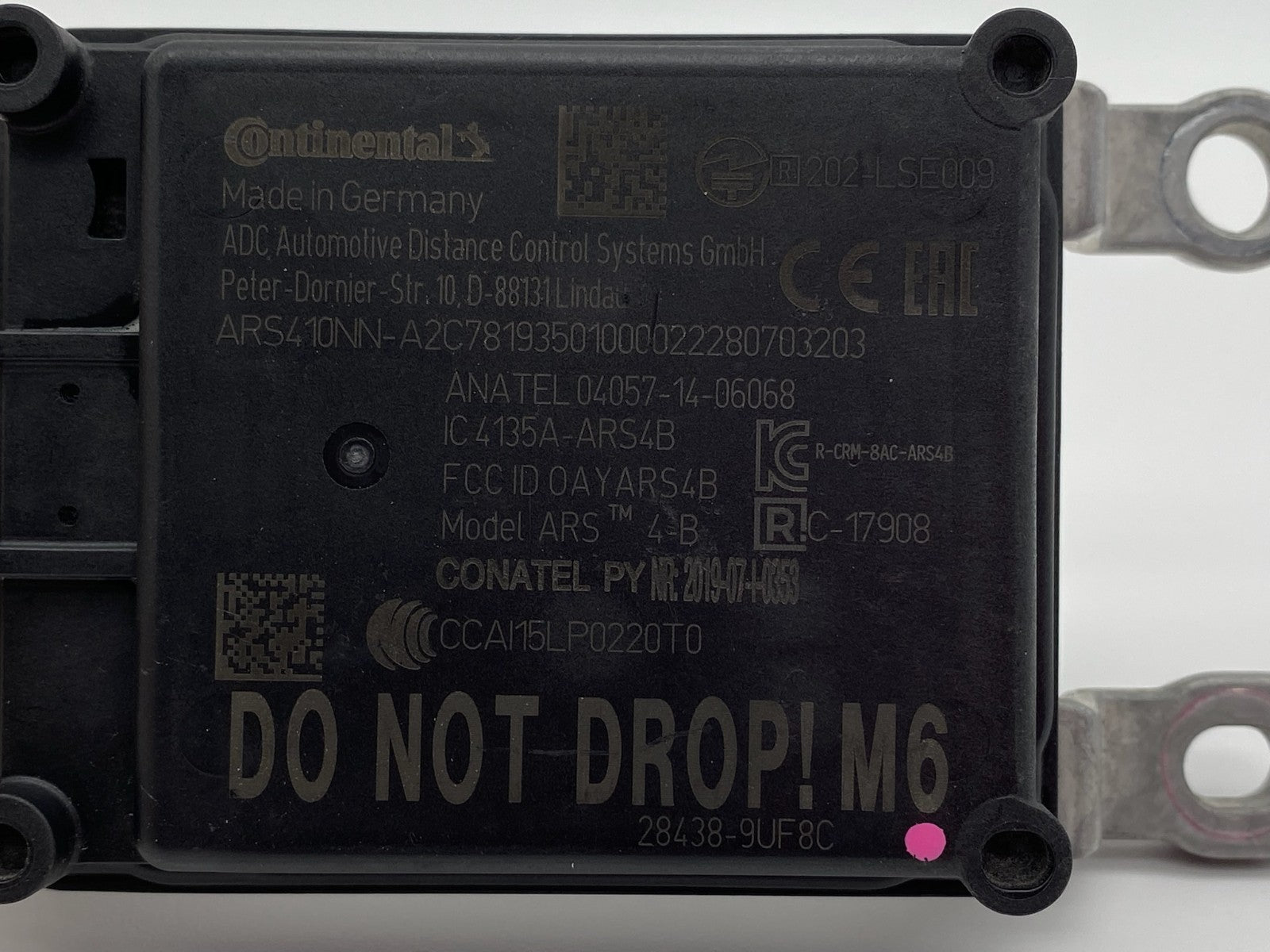 2019-2024 NISSAN MURANO CRUISE CONTROL DISTANCE SENSOR RADAR MODULE 28438-9UF8C