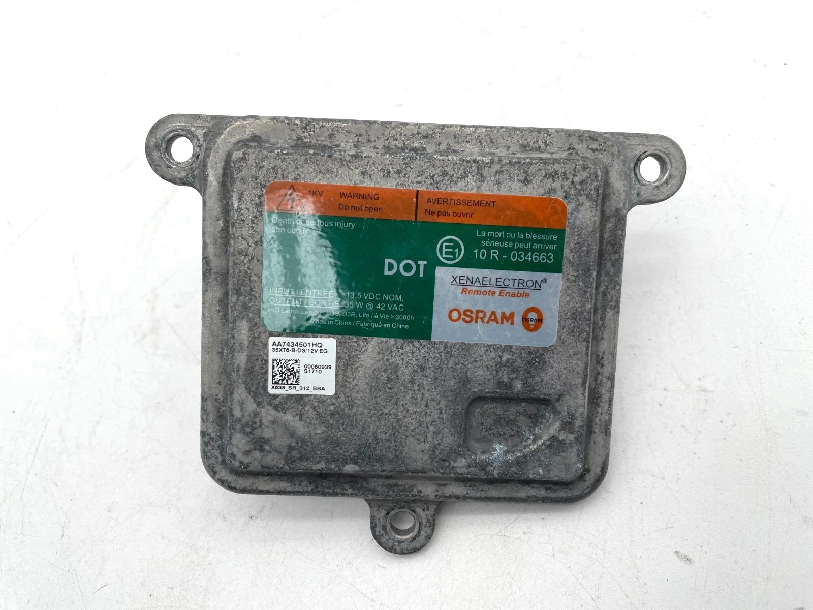 2010-2019 Ford Mustang Xenon HID Headlight Ballast Control Module OEM 10R-034663