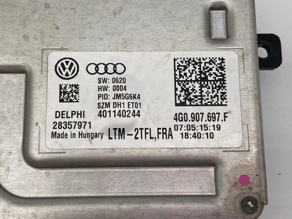 2009-18 AUDI A6 A7 S6 S7 RS7 DAY RUNNING LIGHT DRL MODULE BALLAST 4G0 907 697 F