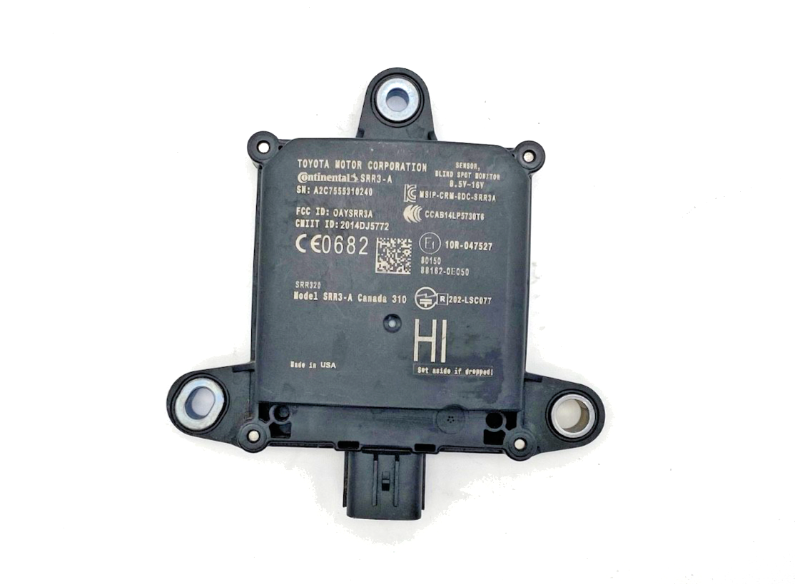 2017 2018 2019 Toyota Highlander Rear Blind Spot Radar Sensor Module 88162-0E050